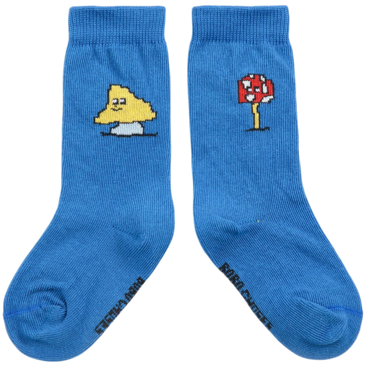 Bobo Choses Blue Mush Monster Long Socks