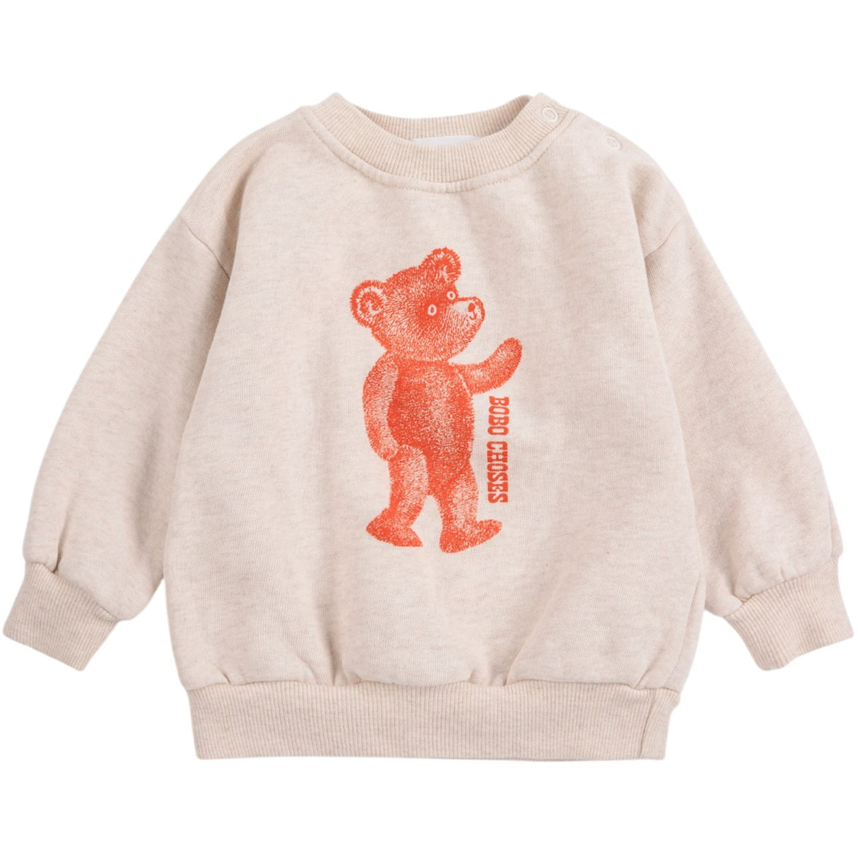 Bobo Choses Offwhite Softpaw Monster Sweatshirt