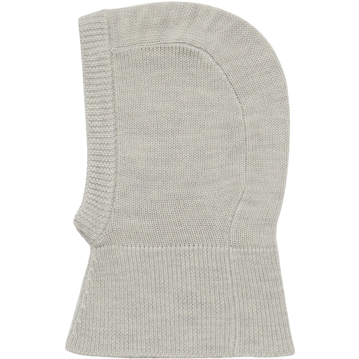 FUB Light Grey Melange Baby Balaclava