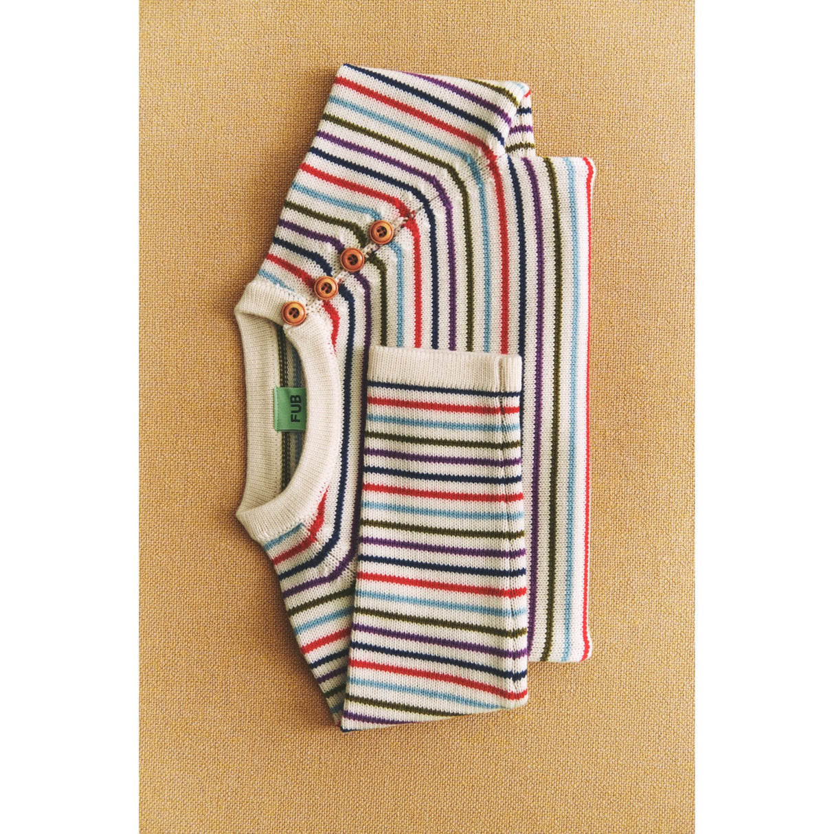 FUB Anniversary Stripe Baby Sweater