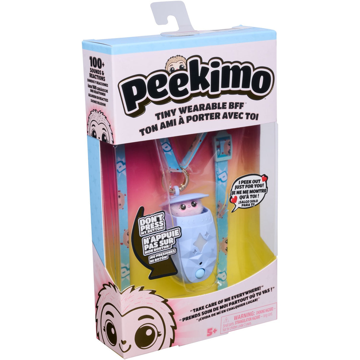 Peekimo Interaktivt Kæledyr Blå Boo