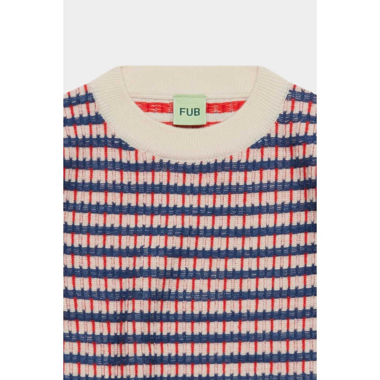 FUB Ercu/Deep Indigo/Classic Red Multi Sweater
