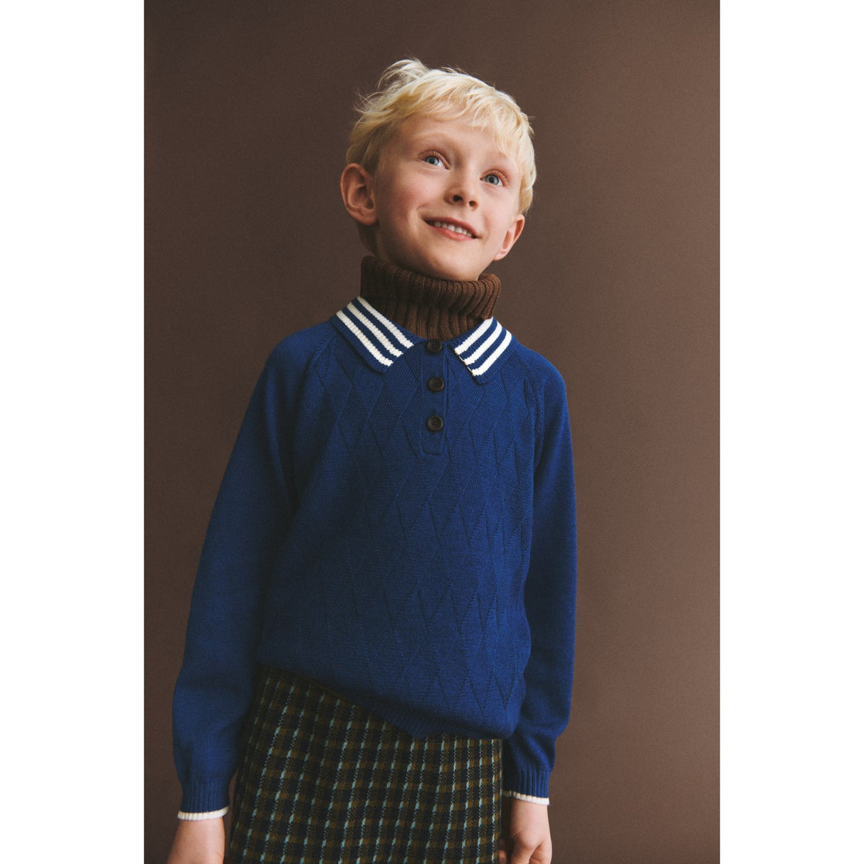 FUB Deep Indigo Harlekin Polo