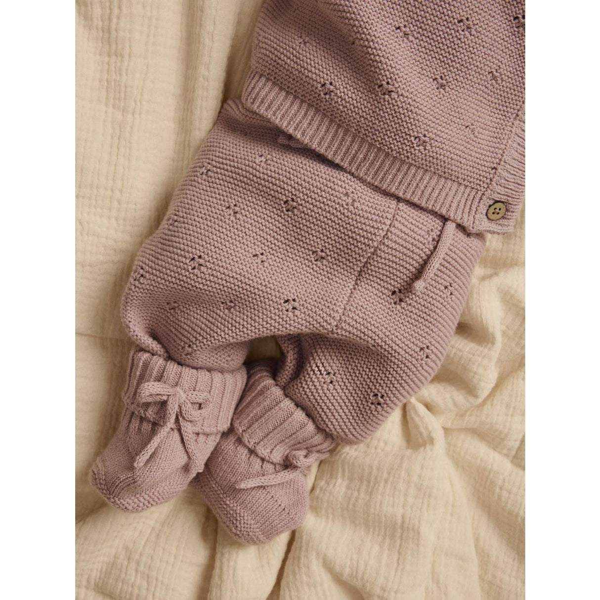 Lil'Atelier Adobe Rose Nbnlaguna Knit Pants Lil