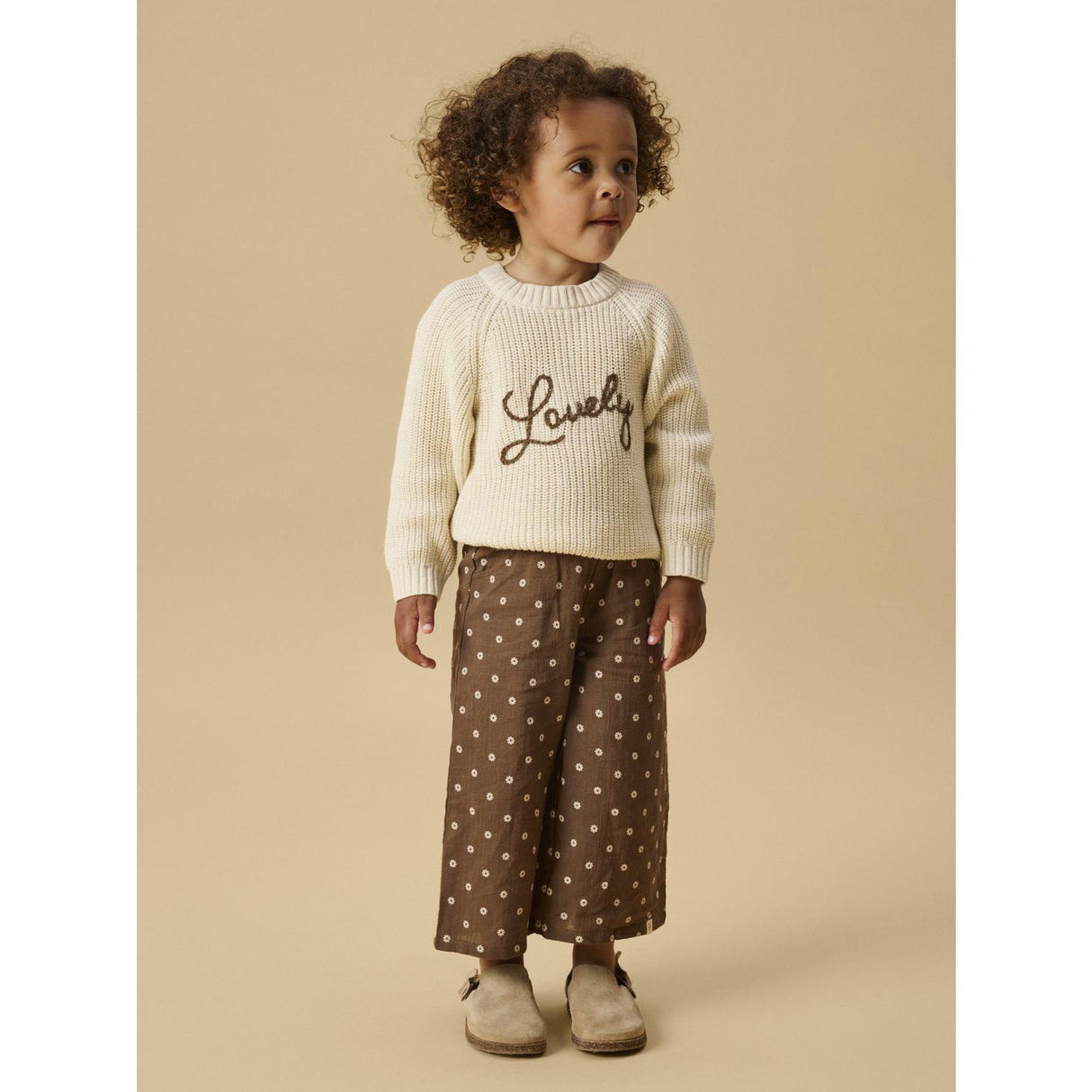 Lil'Atelier Teak Nmfhulla Wide Pants Lil