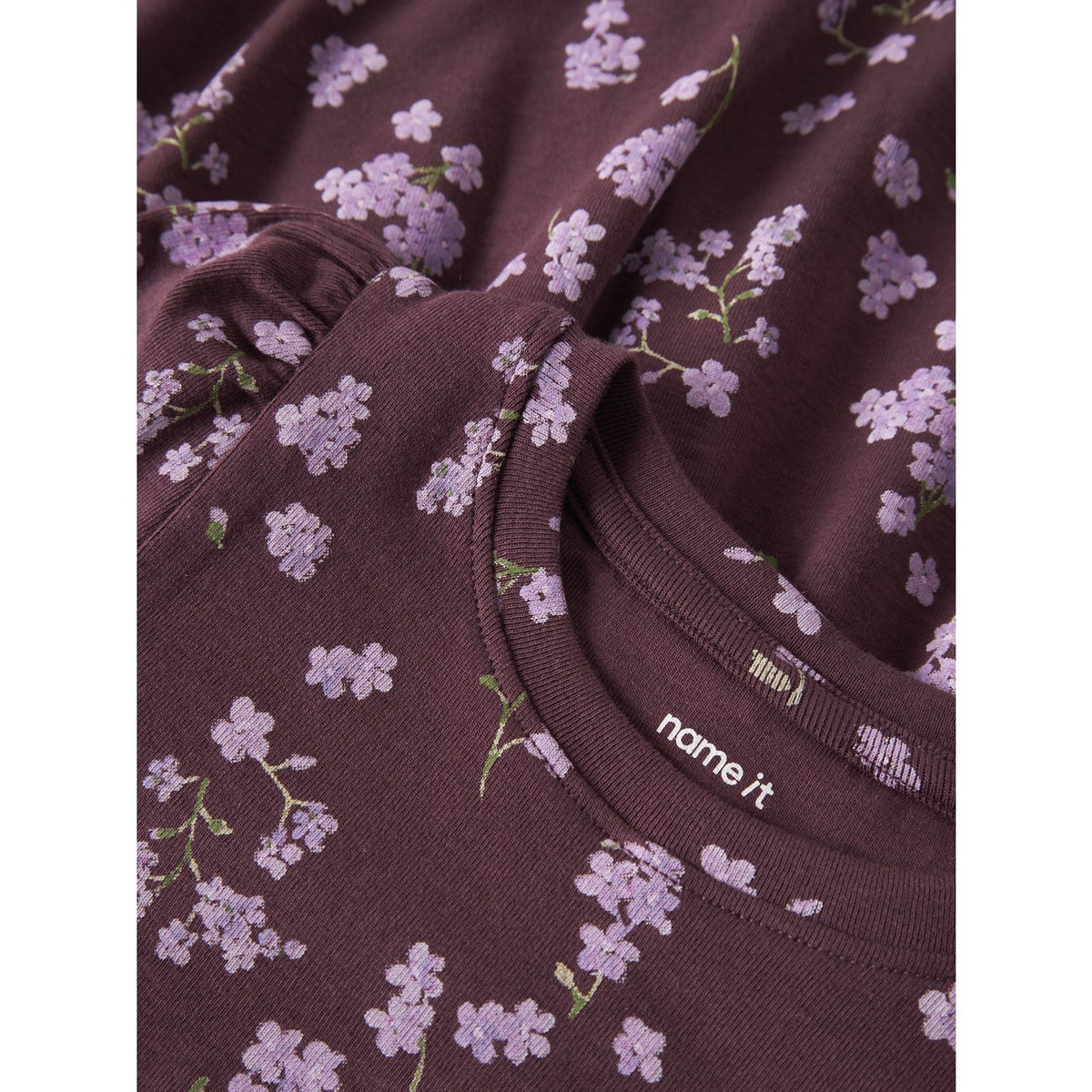 Name It Catawba Grape Nmfraffi Ls Xsl Dress