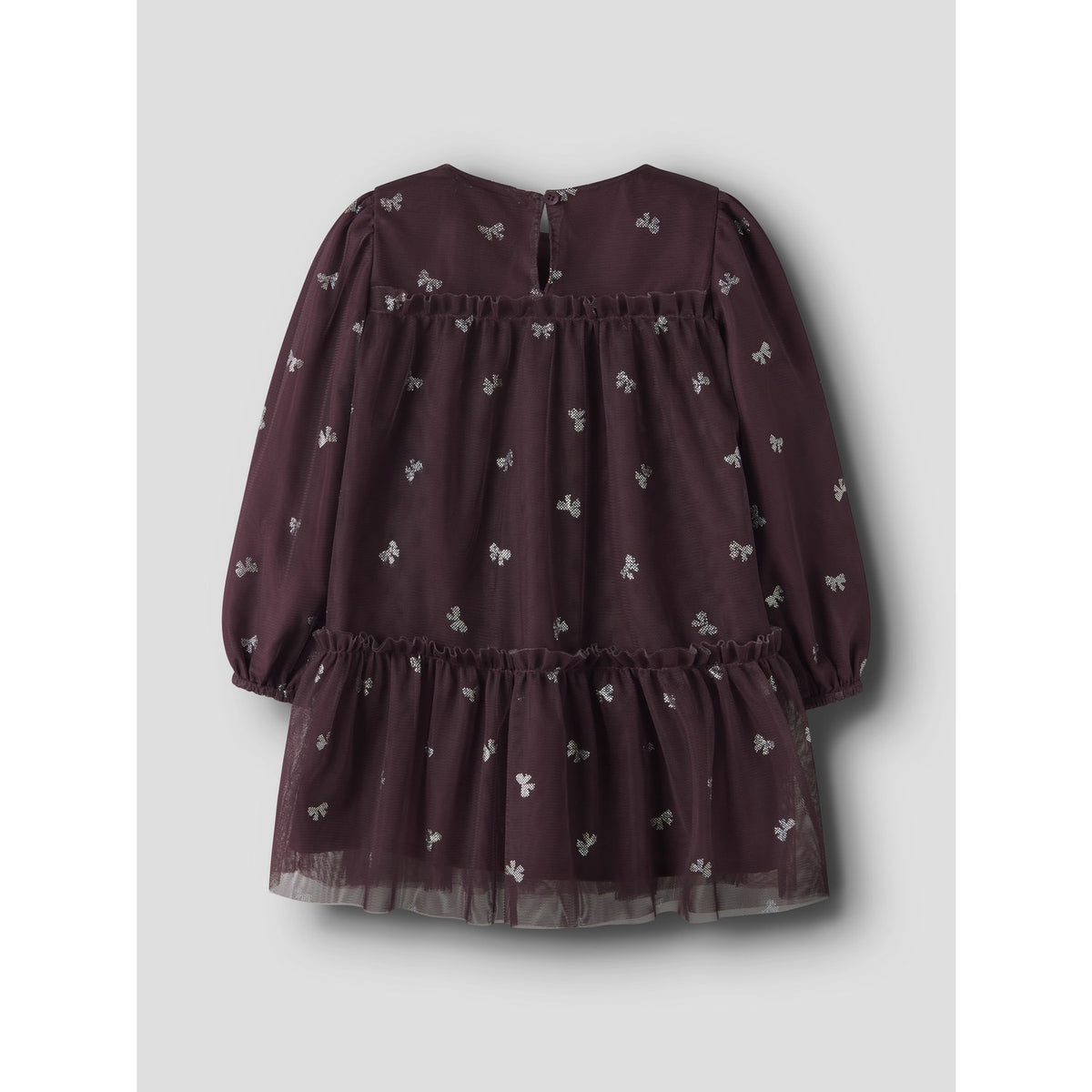 Name It Catawba Grape Nmframni Ls Dress