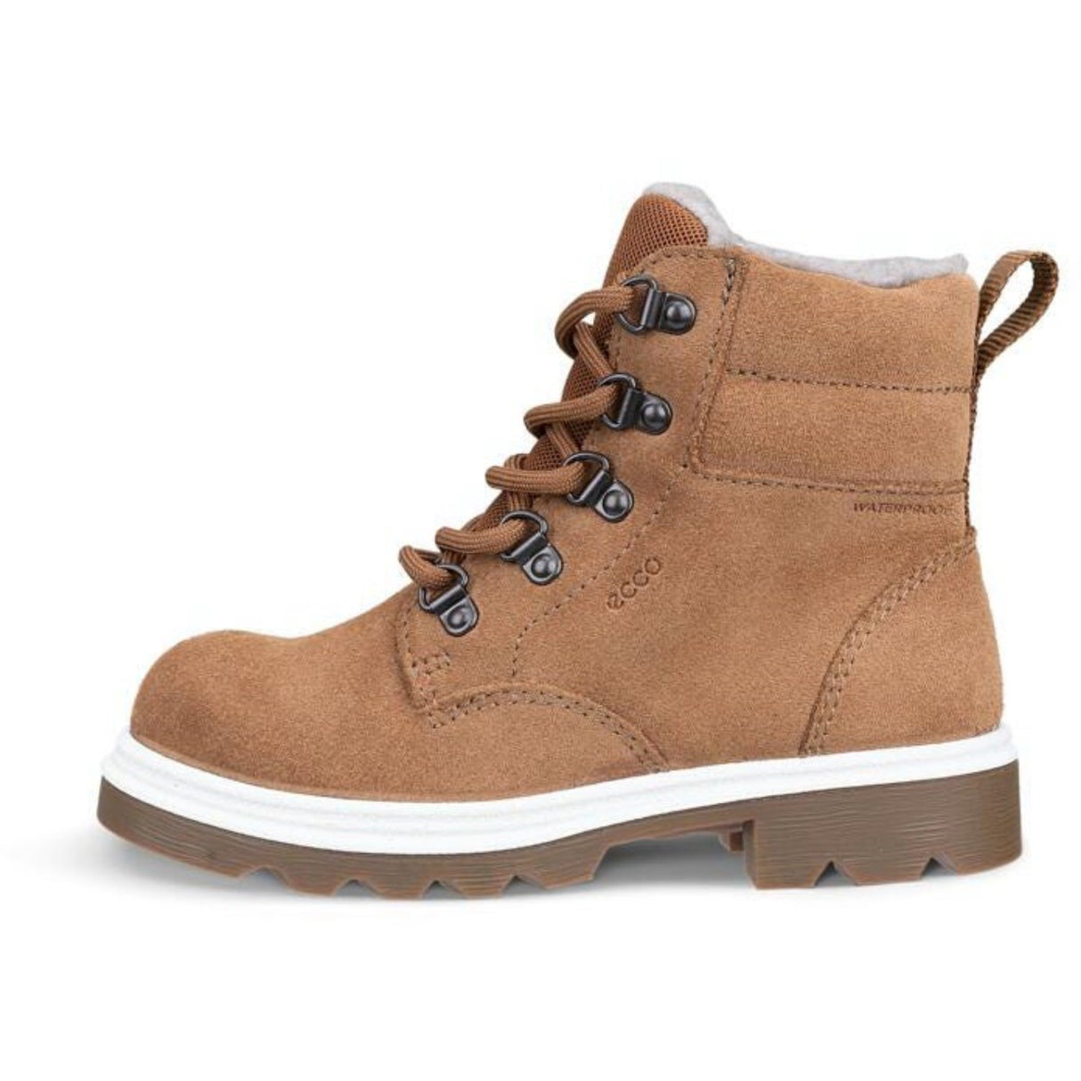 Ecco Camel Grainer K Lace Up Boot