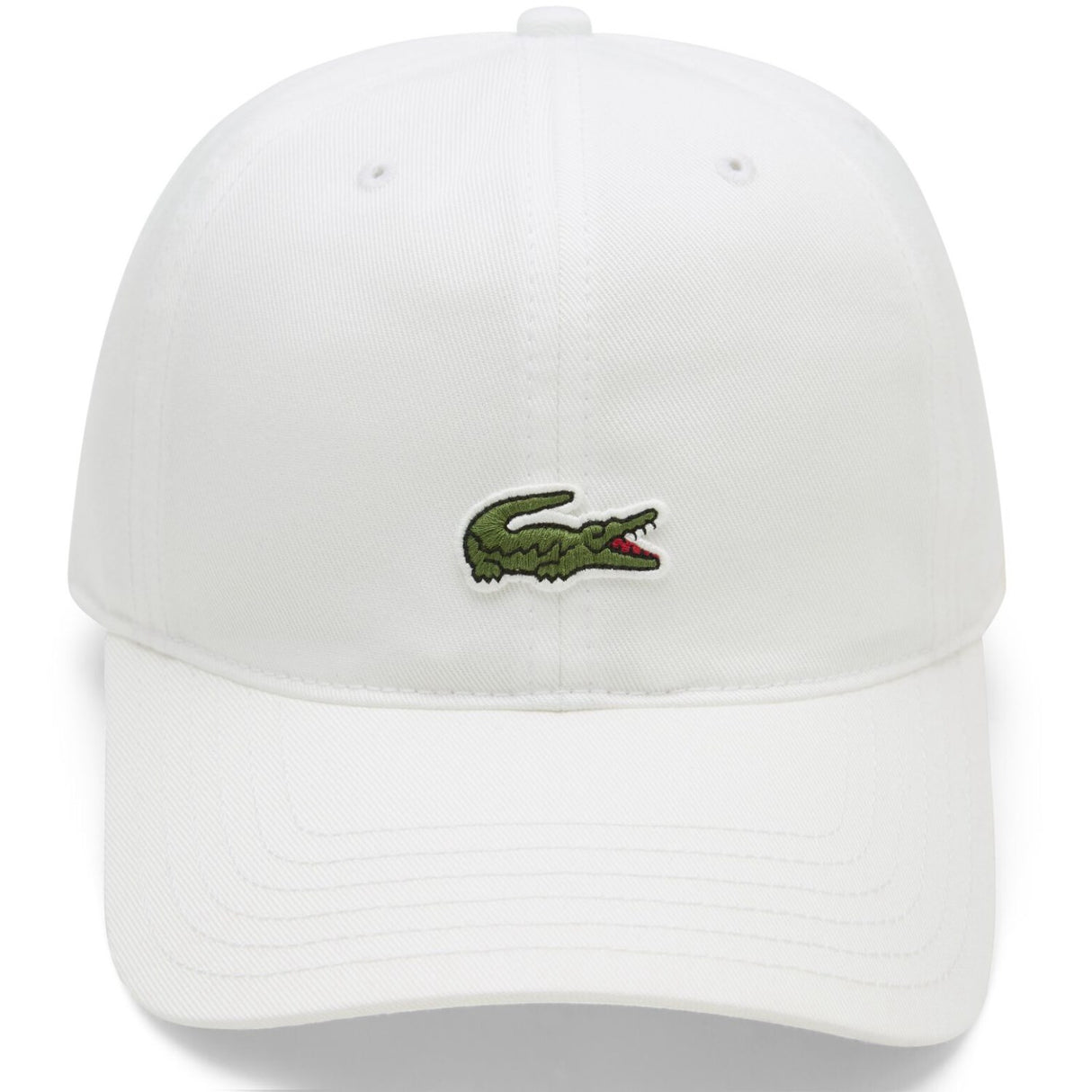 LACOSTE Blanc Core Croc Cap