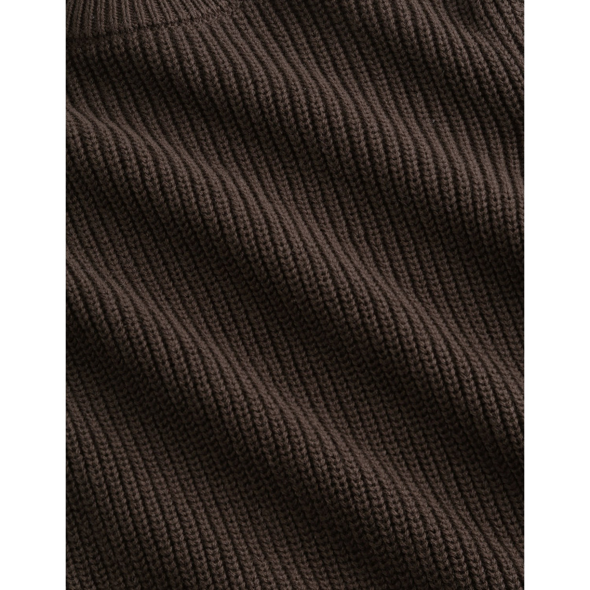 Les Deux Kids Molé Brown Rib Crewneck Knit Kids