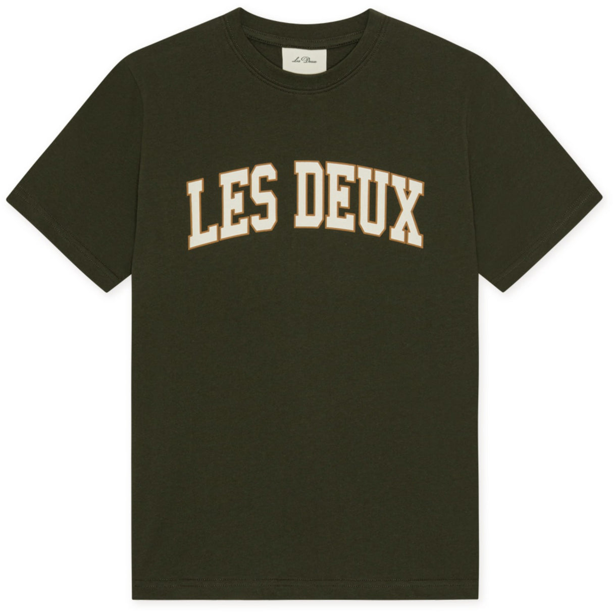 Les Deux Kids Rosin Green College T-Shirt Kids