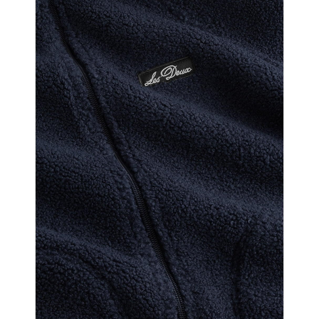Les Deux Kids Dark Navy Patch Teddy Jacket Kids