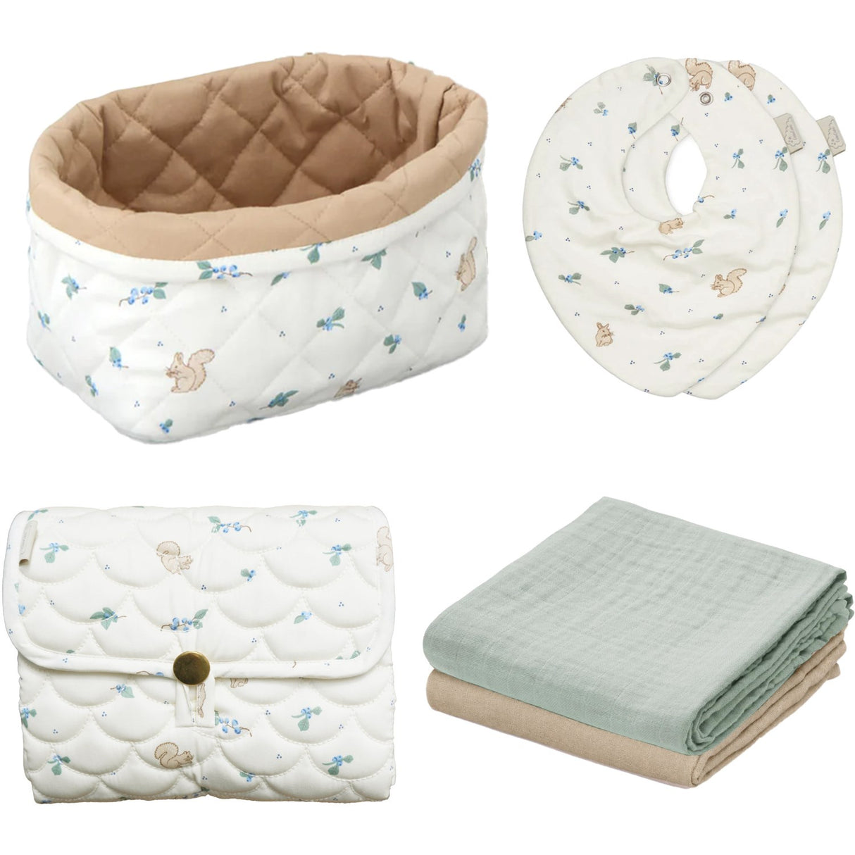 Cam Cam Copenhagen Blueberries Baby Gift Set Small
