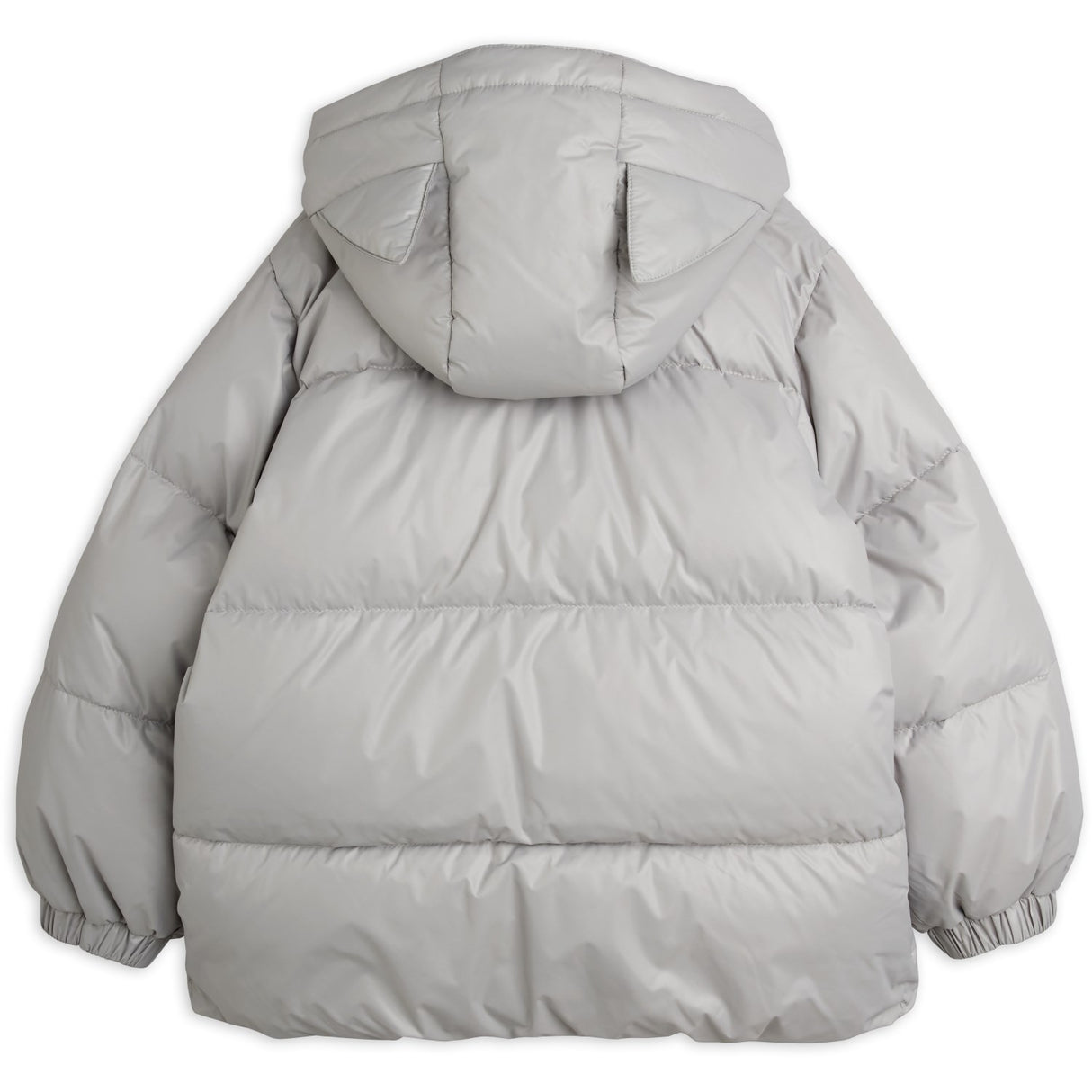 Mini Rodini Grey Cat Ears Heavy Puffer