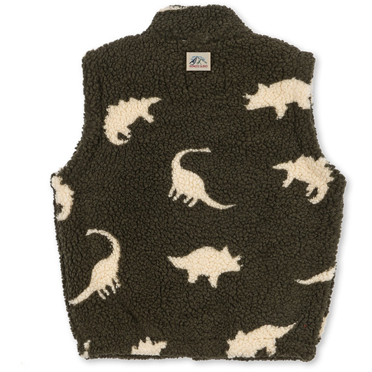 Konges Sløjd Dino Silhouette Jody Teddy Vest Grs