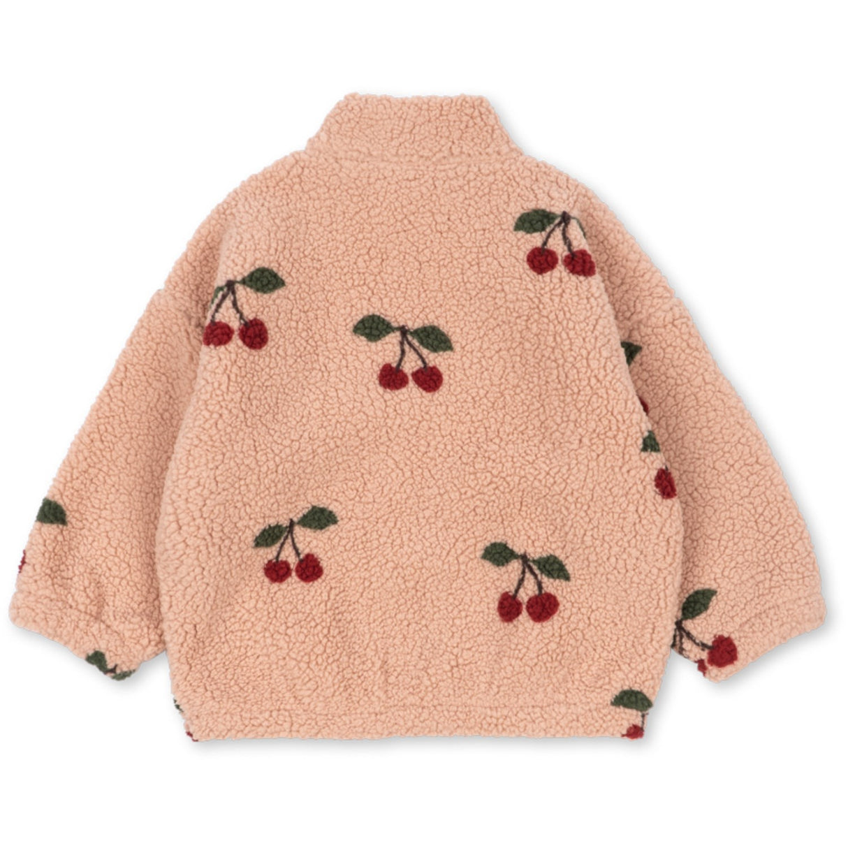 Konges Sløjd Ma Grande Cerise Blush Jody Teddy Jacket Grs