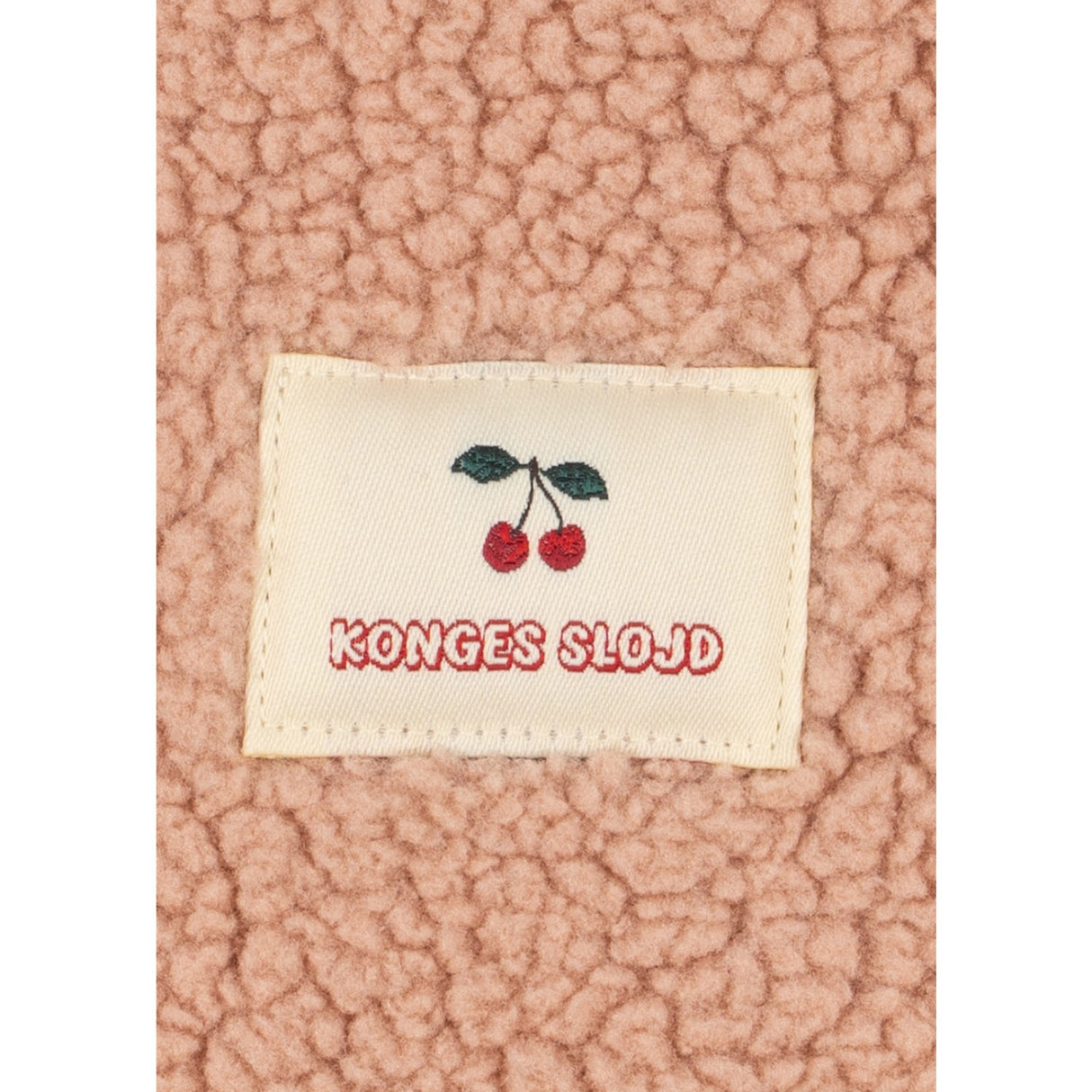 Konges Sløjd Ma Grande Cerise Blush Jody Teddy Jacket Grs