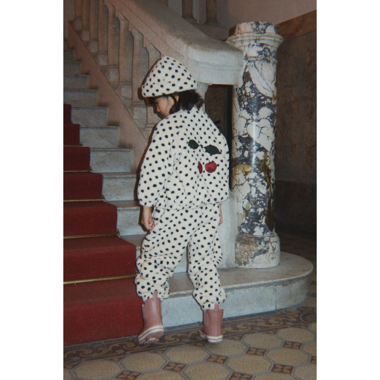 Konges Sløjd Dot Lumiere Jody Embroidery Teddy Jacket Grs