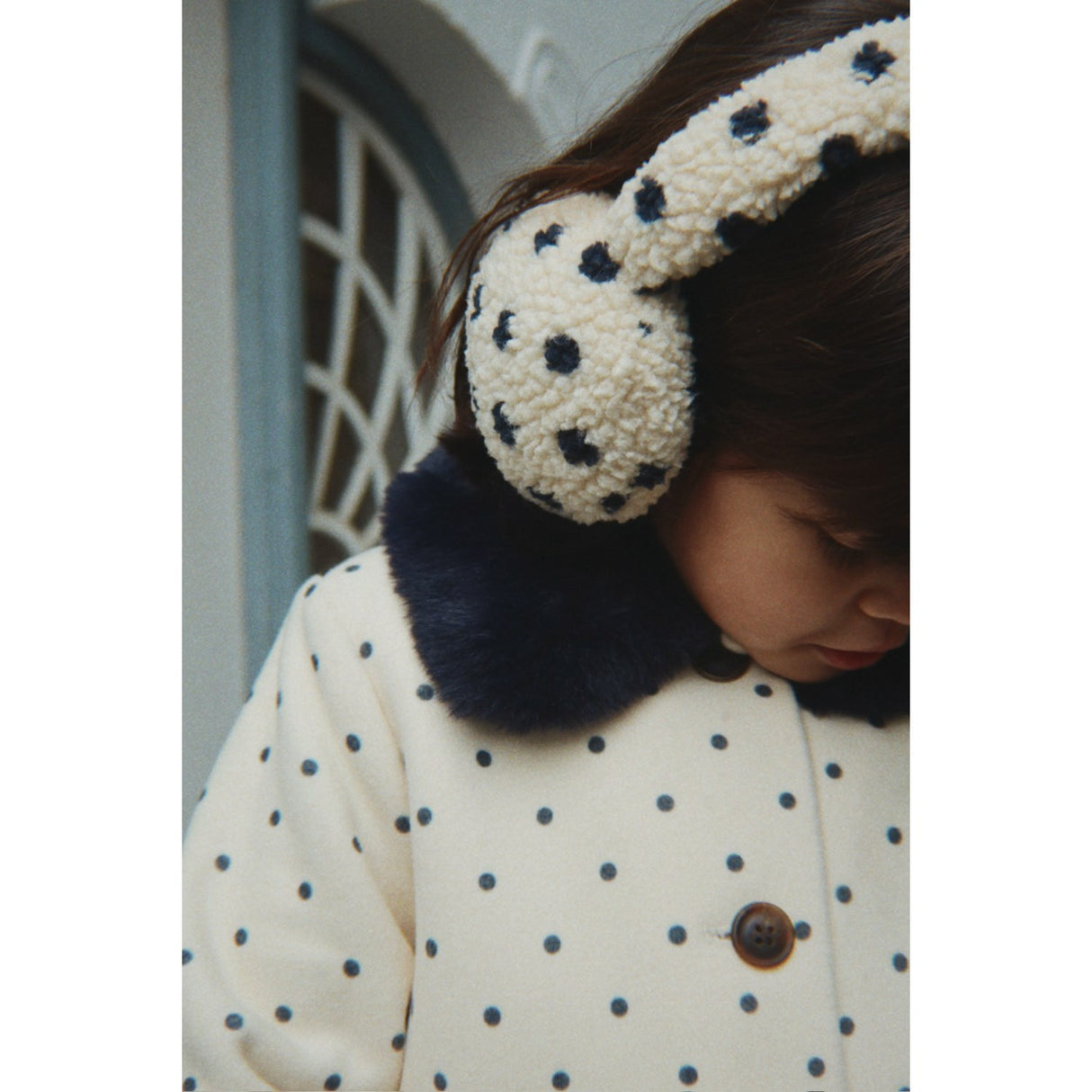 Konges Sløjd Dot Lumiere Jody Teddy Earmuffs Grs