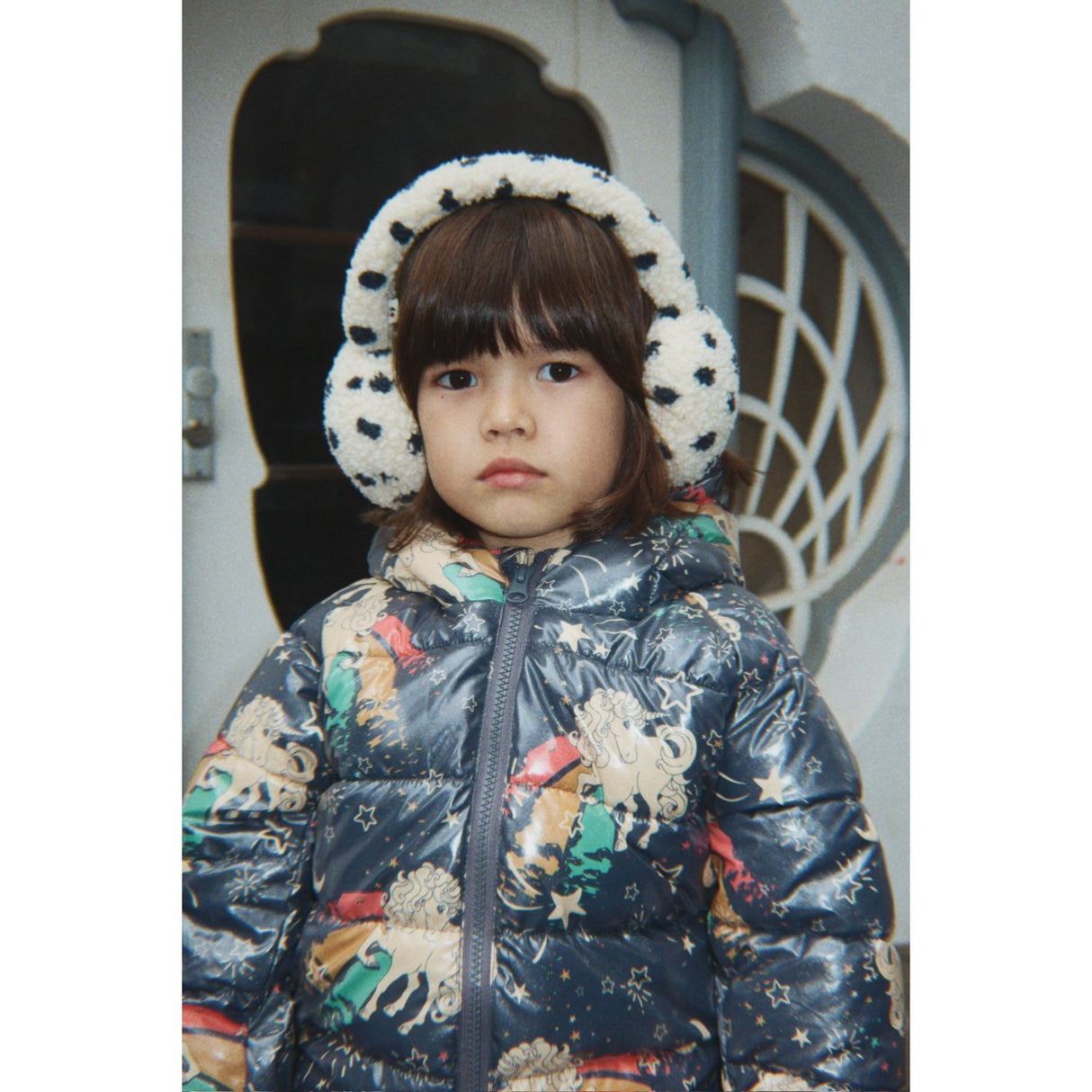 Konges Sløjd Dot Lumiere Jody Teddy Earmuffs Grs