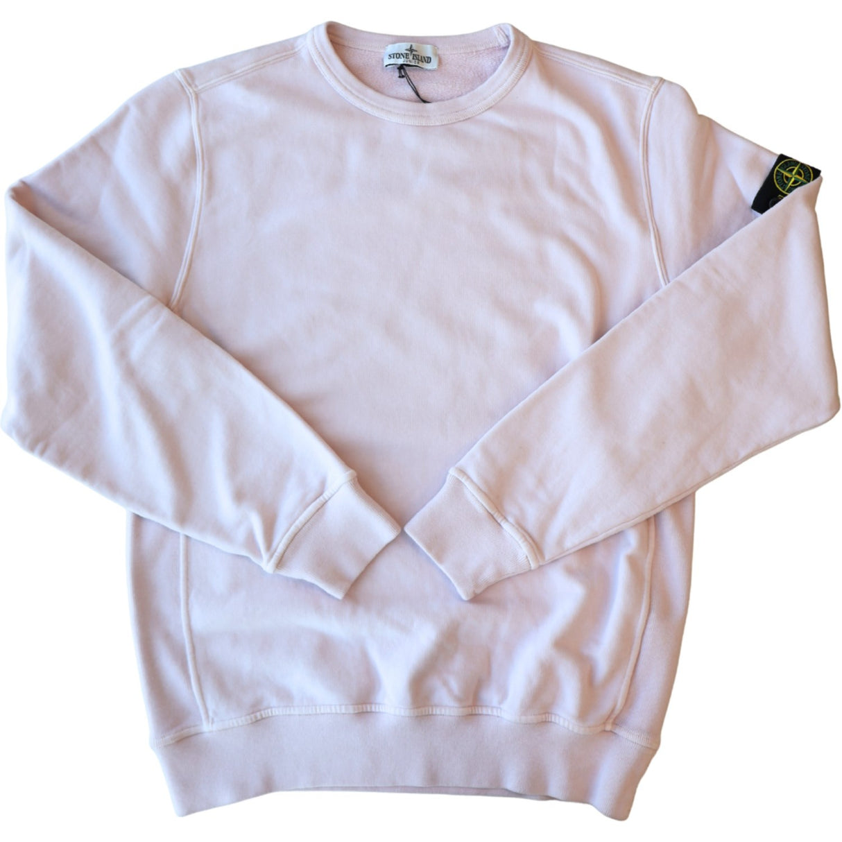 Stone Island Powder Pink Sweatshirt
