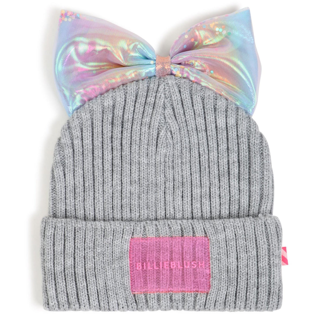 Billieblush Chine Grey Pull On Hat