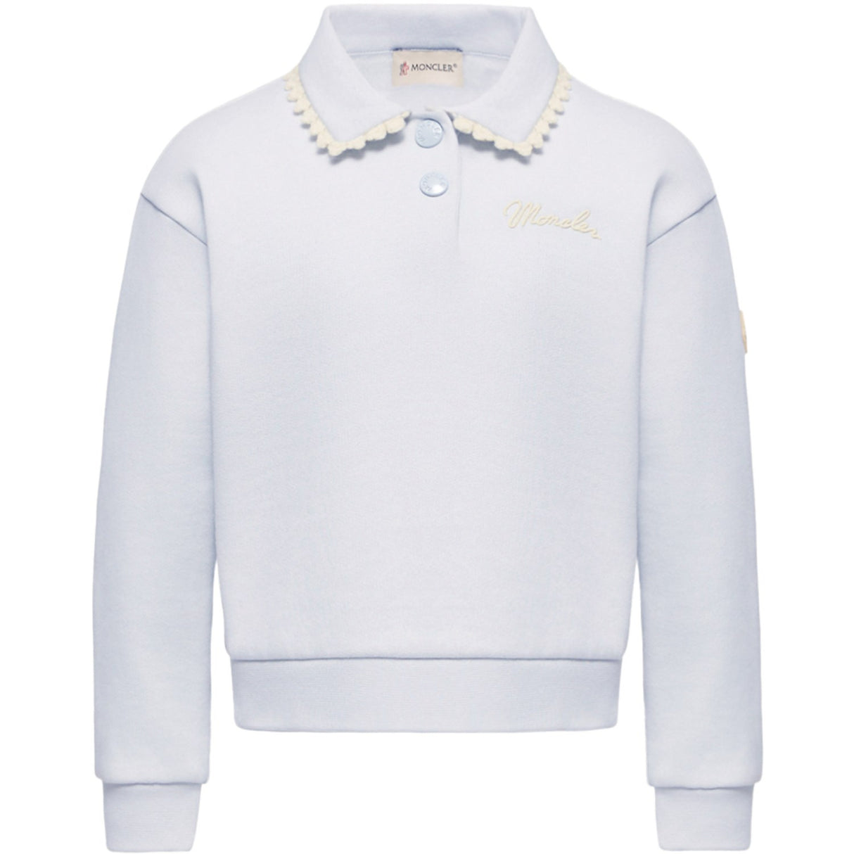 Moncler Silver Sweatshirt