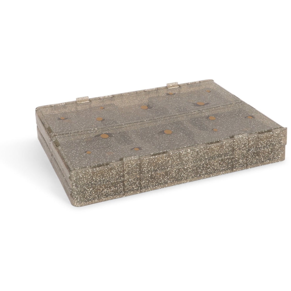 Konges Sløjd Sparkling Blue 2 Pack Glitter Storage Box