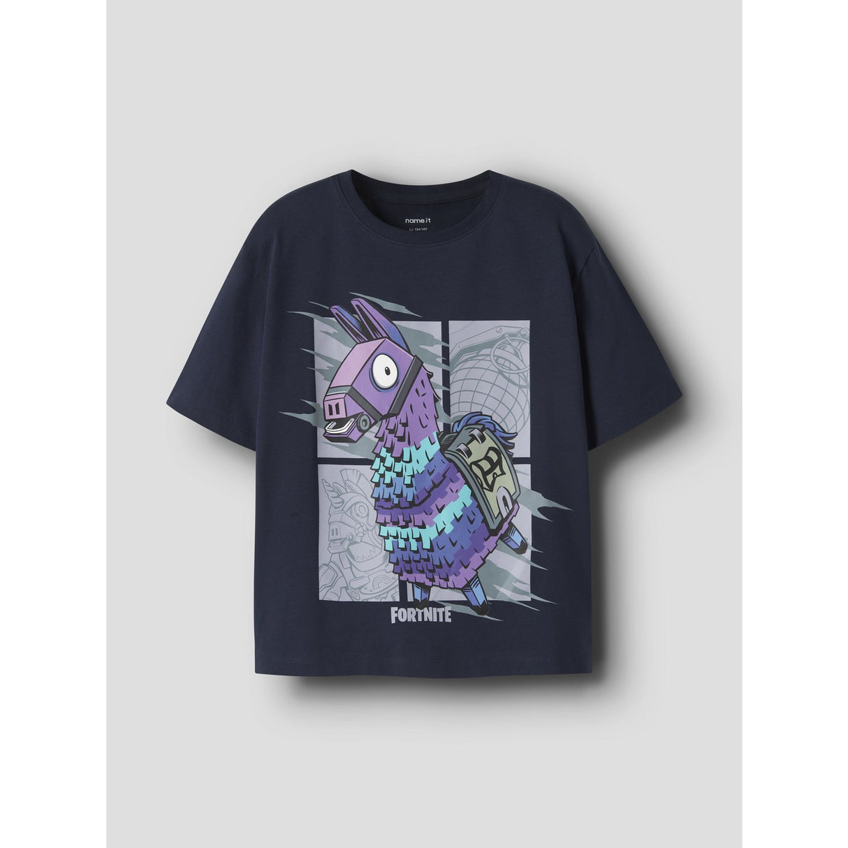 Name It Navy Blazer Nkmamos Fortnite Ss Nreg Top Box Vde