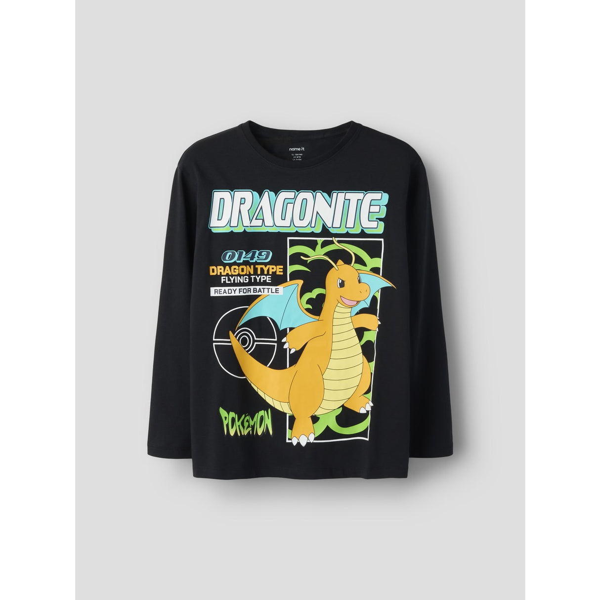 Name It Black Nkmsyx Pokemon Ls Nreg Top Box Noos Sky