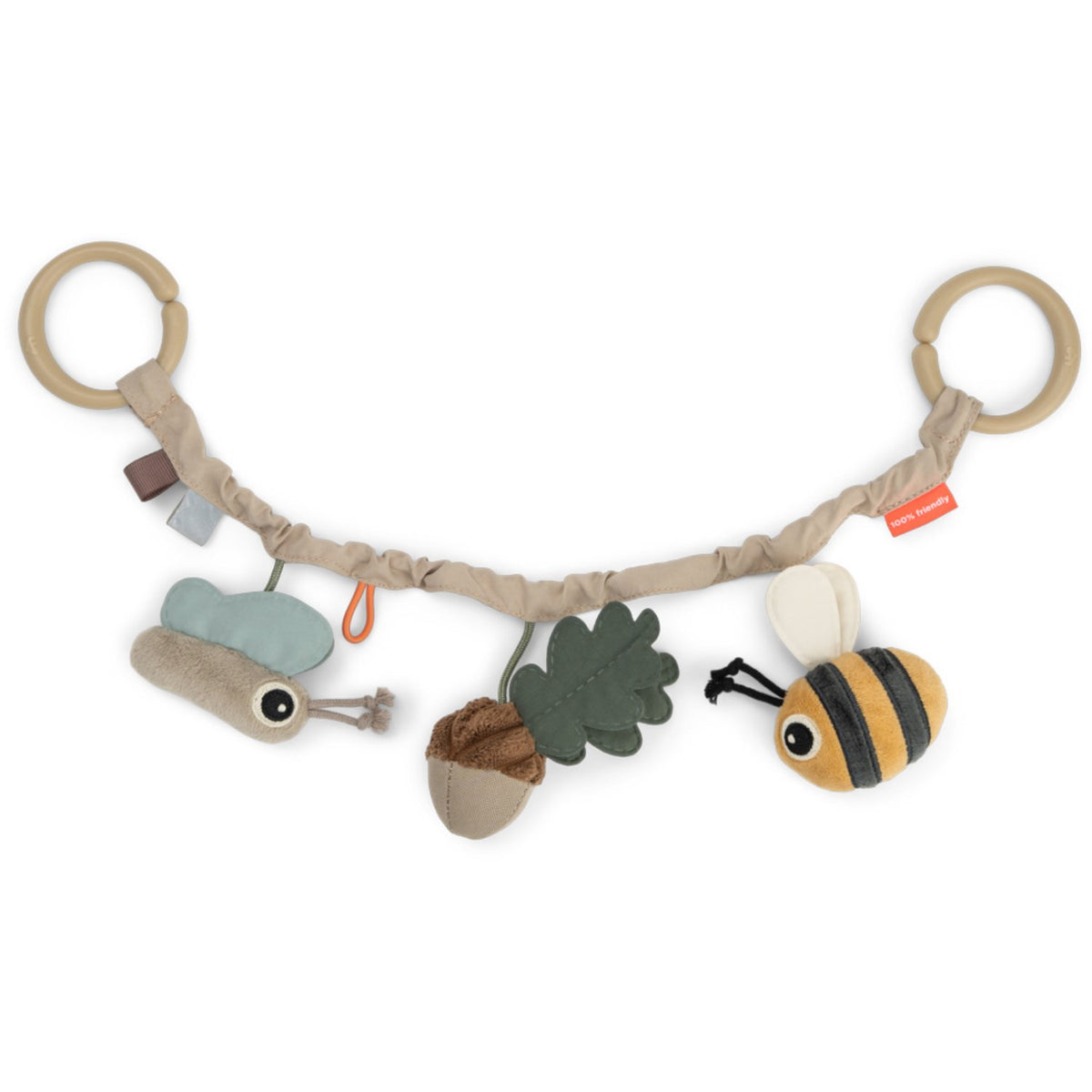 DonebyDeer Sand Tiny Trails Pram Toy