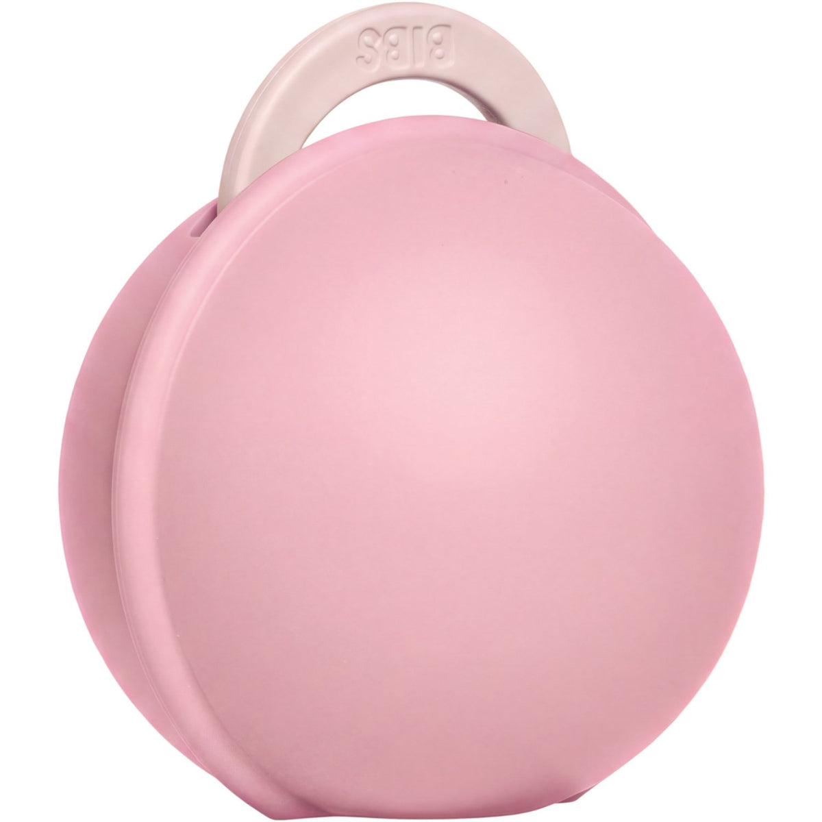 Bibs Petal / Baby Pink Colour Pacifier Round Latex & Pacifier Case Mini