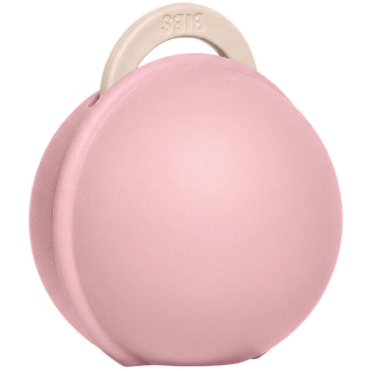 Bibs Petal / Baby Pink Colour Pacifier Round Latex & Pacifier Case Mini