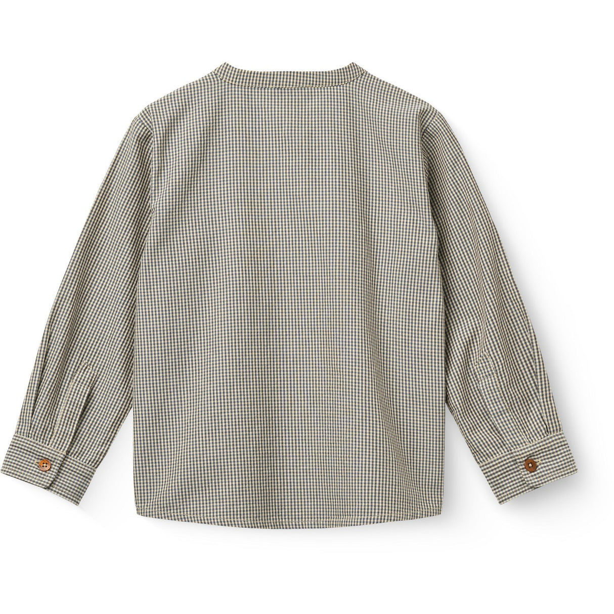 COPENHAGEN COLORS Endless Sky/ Brown Check Comb Check Shirt W. Placket