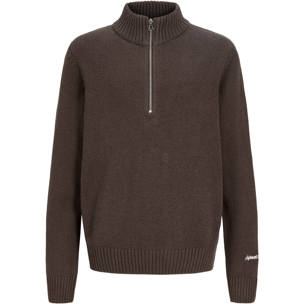 Jack & Jones Junior Mulch Jornorrebro Knit Half Zip Jnr