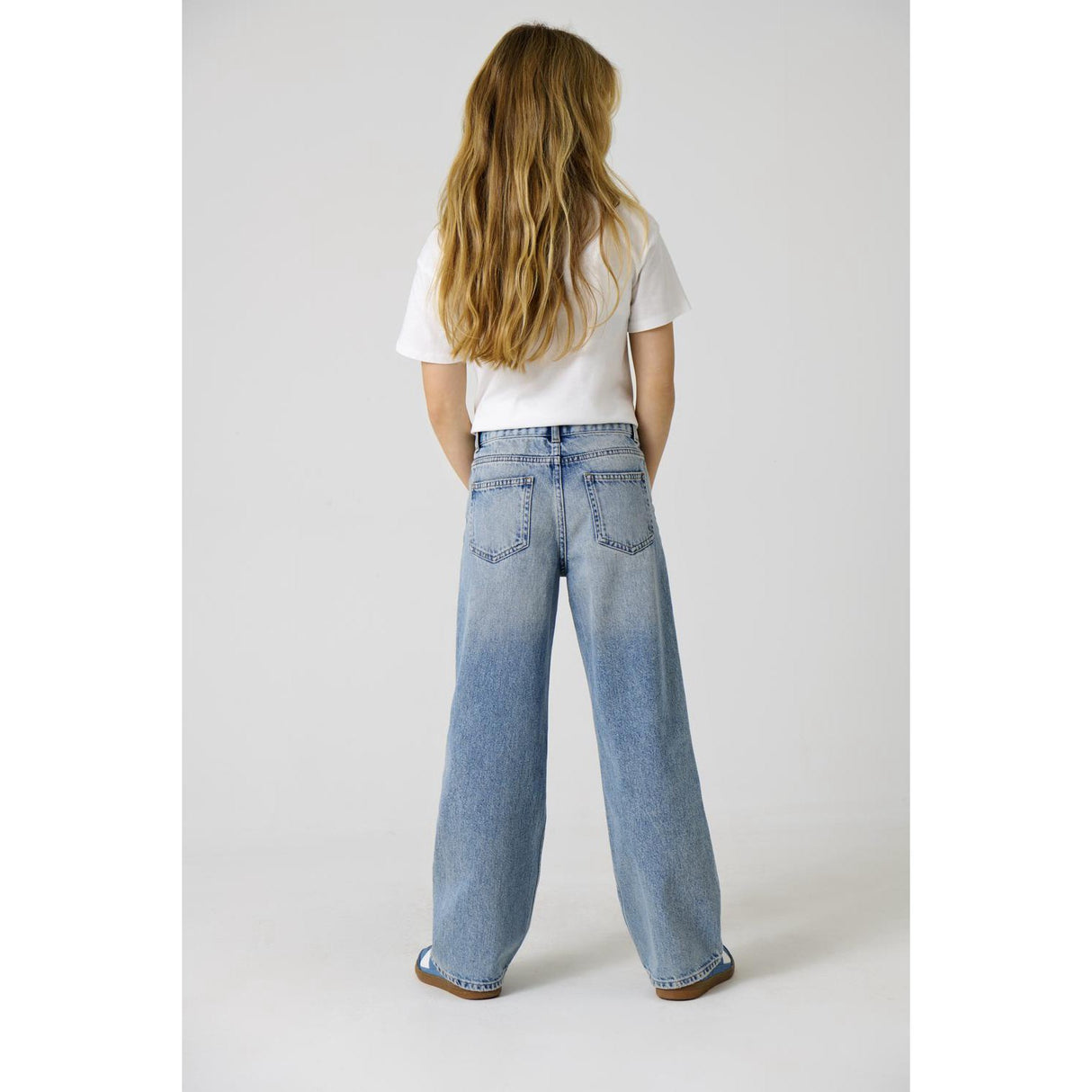 kids ONLY Light Blue Denim Kogella Mw Wide Tai518 Dnm Noos