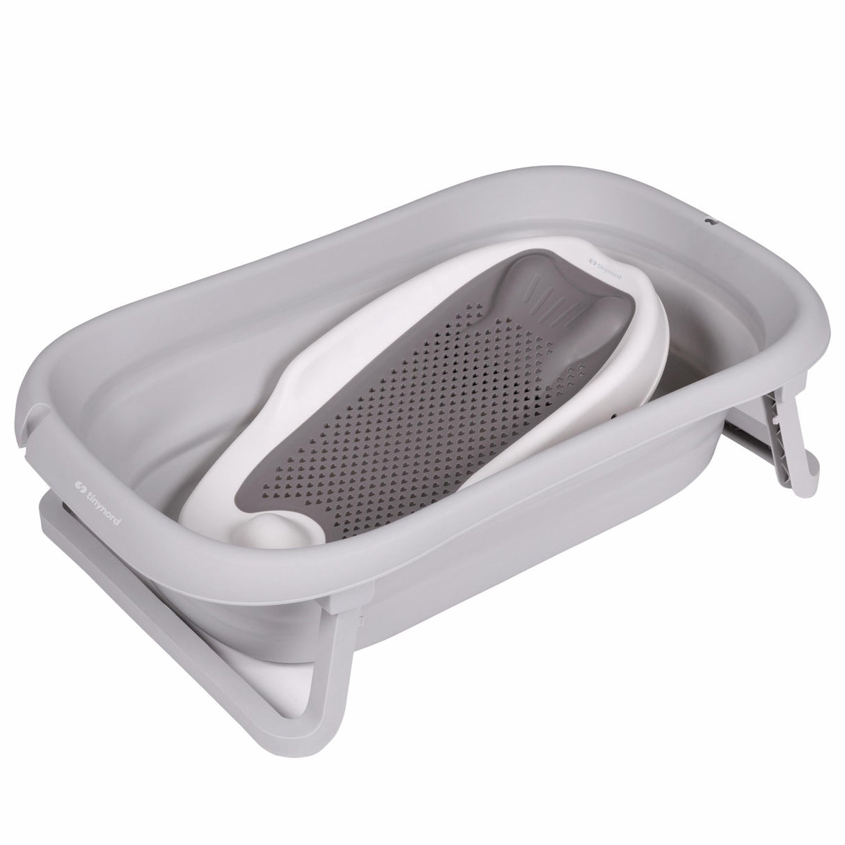 Tinynord Grey Foldable Bathtub