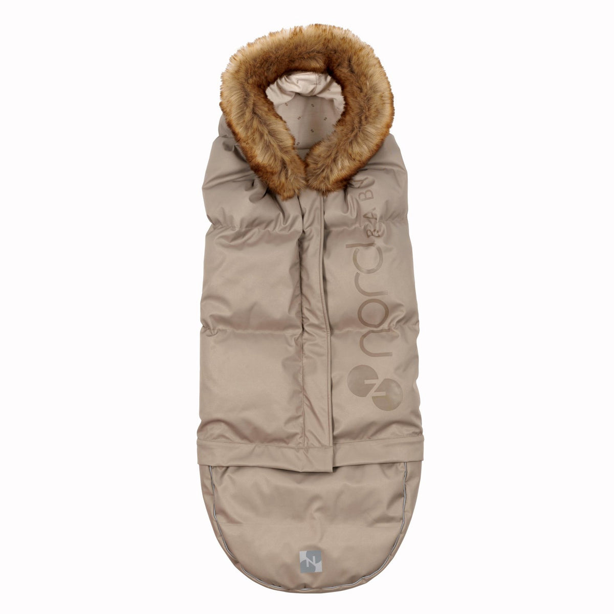 Nordbaby Beige Footmuff Max Nutria