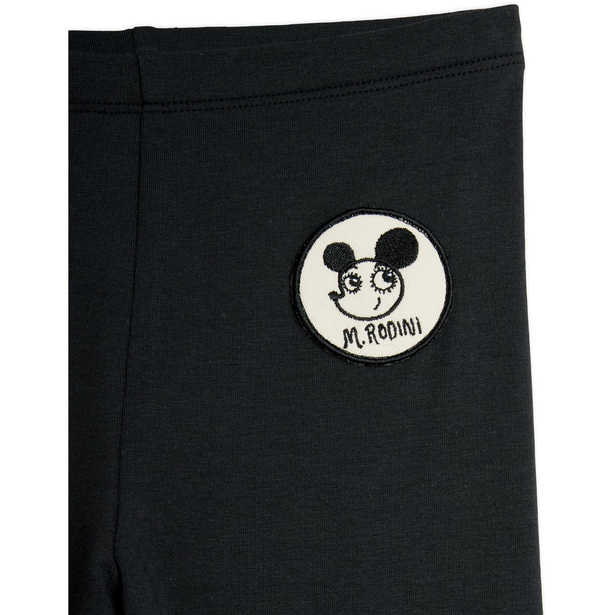 Mini Rodini Black Ritzratz Patch Leggings