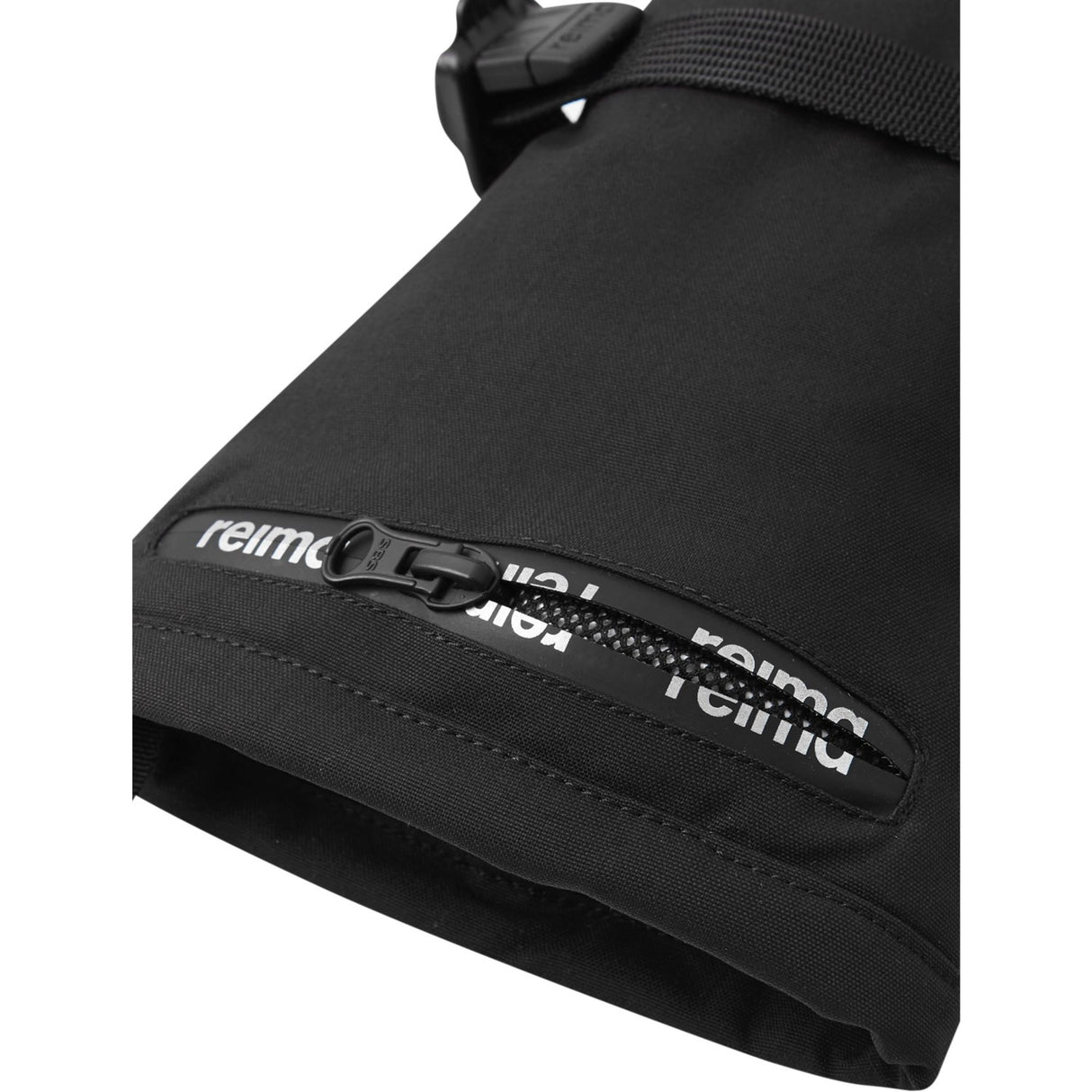 Reima Black-Black Snoukka Mittens