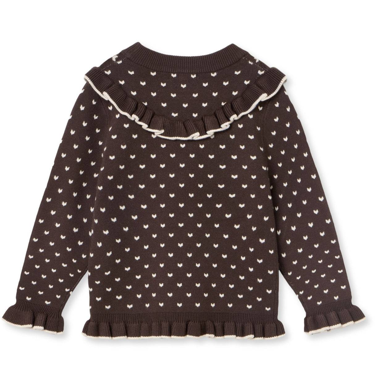 Fliink Coffee Bean / Sandshell Fame Contrast Blouse