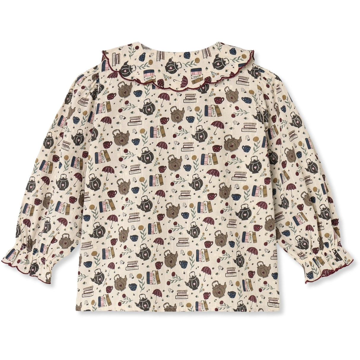Fliink Sandshell Aop Cosy Ls Blouse