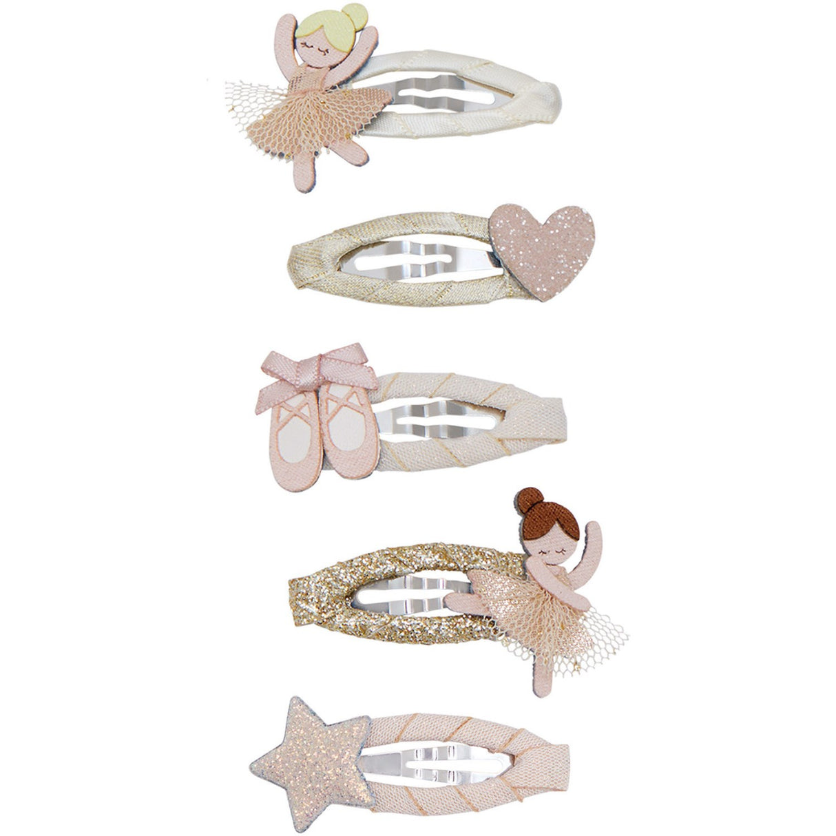 Mimi & Lula 5 Hair Clips - Mini Ballerina