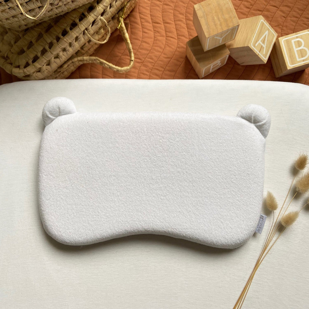 Candide White Panda Pillow Children