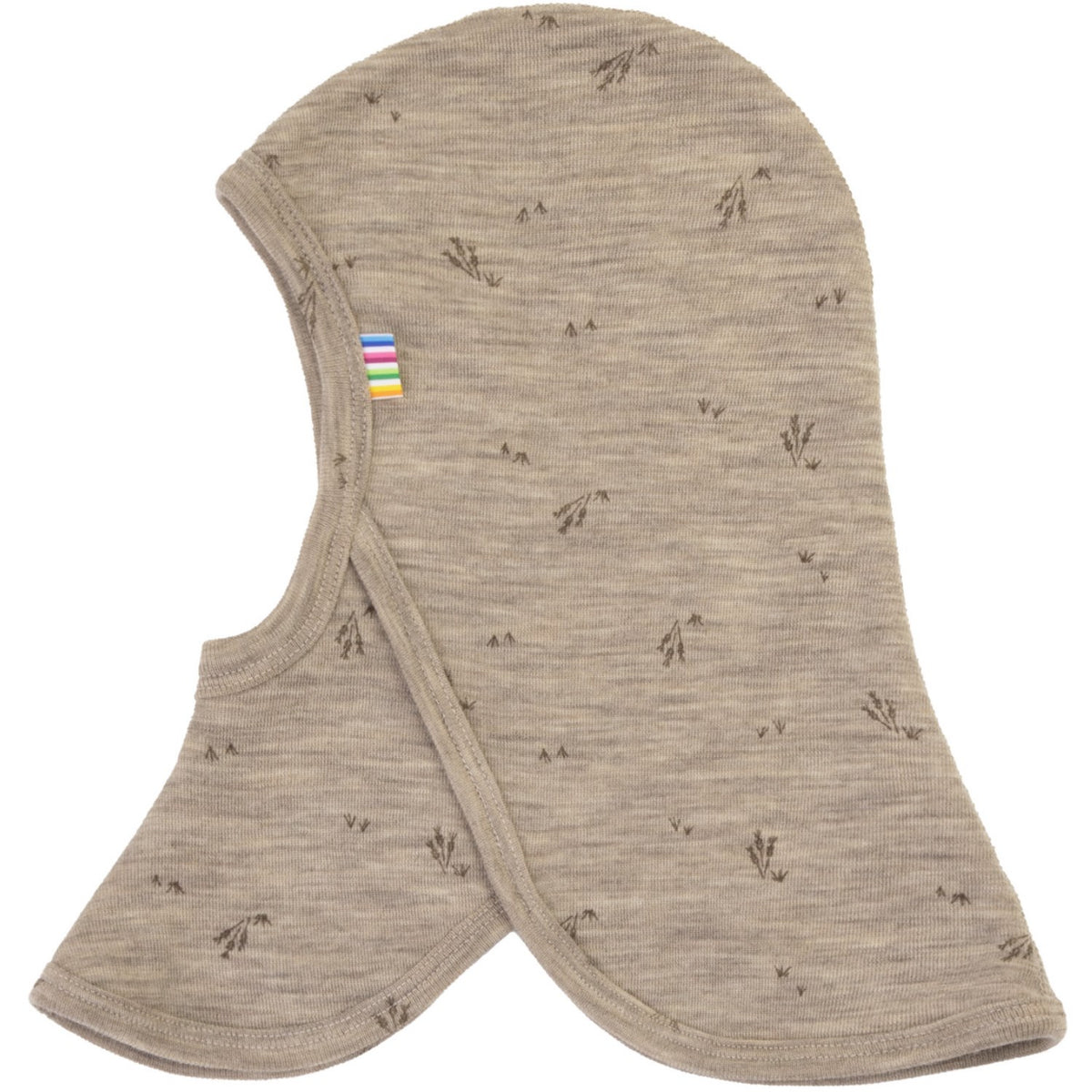Joha Beige Mel. Balaclava Double Layer