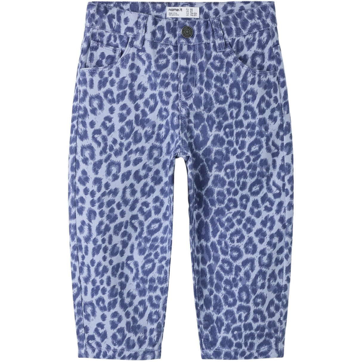 Name It Purple Impression Leo Nmfbella Mom Leo Twill Pants 4002-Td F