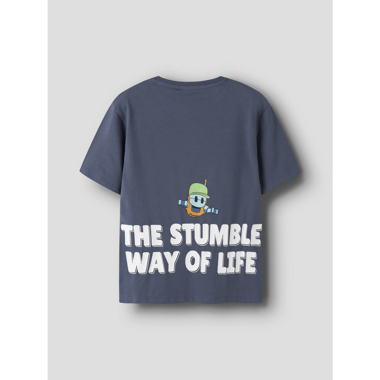 Name It Vintage Indigo Nkmmini Stumbleg Ss Nreg Top Box Sky