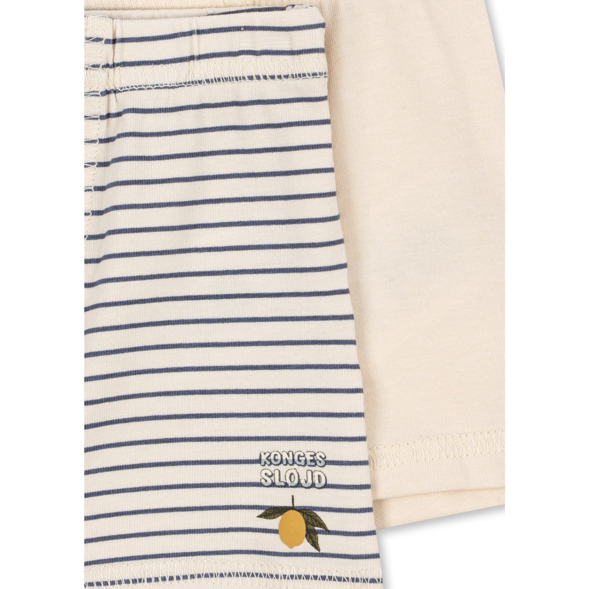 Konges Sløjd Blue Stripe Basic 2 Pack Boy Boxers Gots