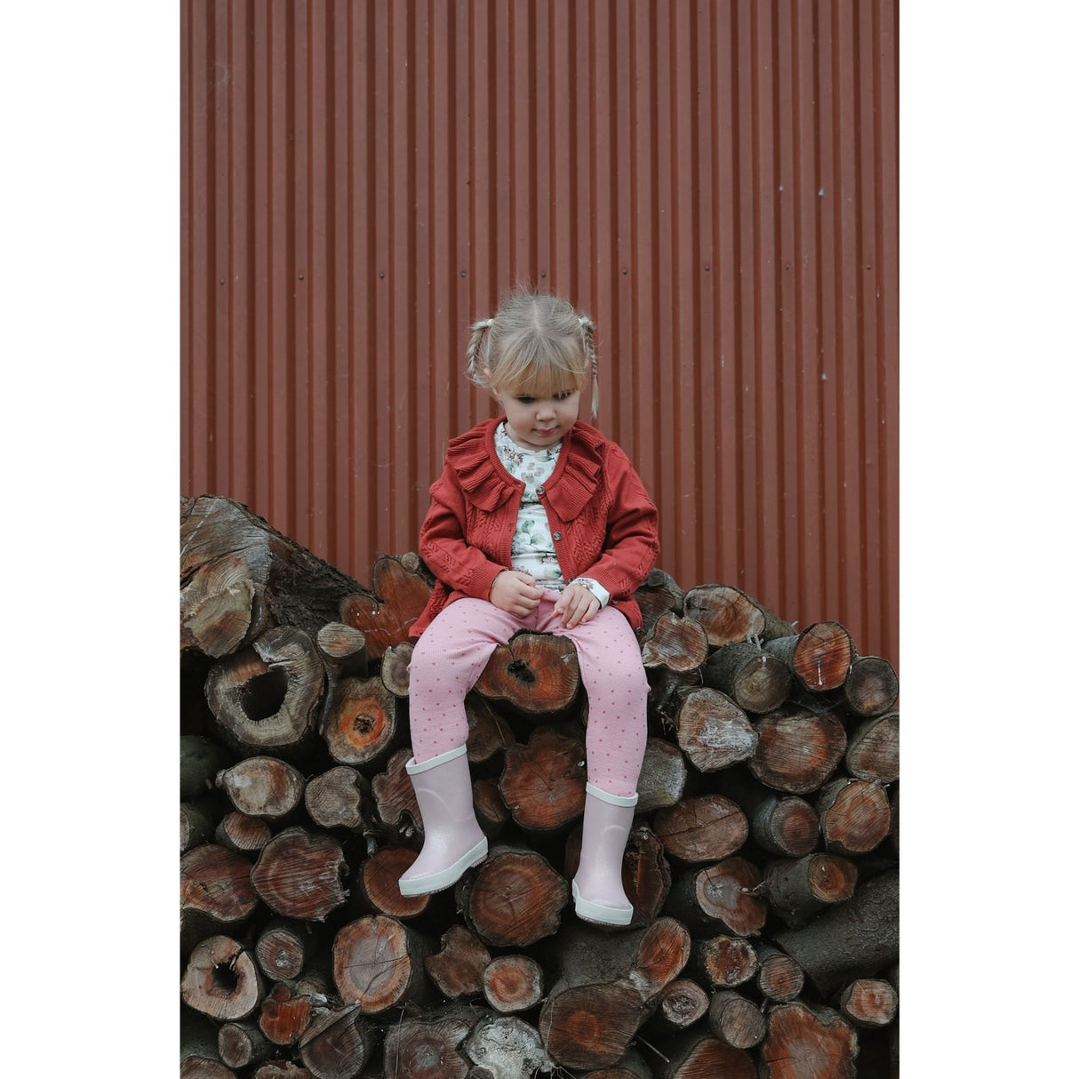Petit Piao Eggnog Hydranger Aop Ppstar Blouse