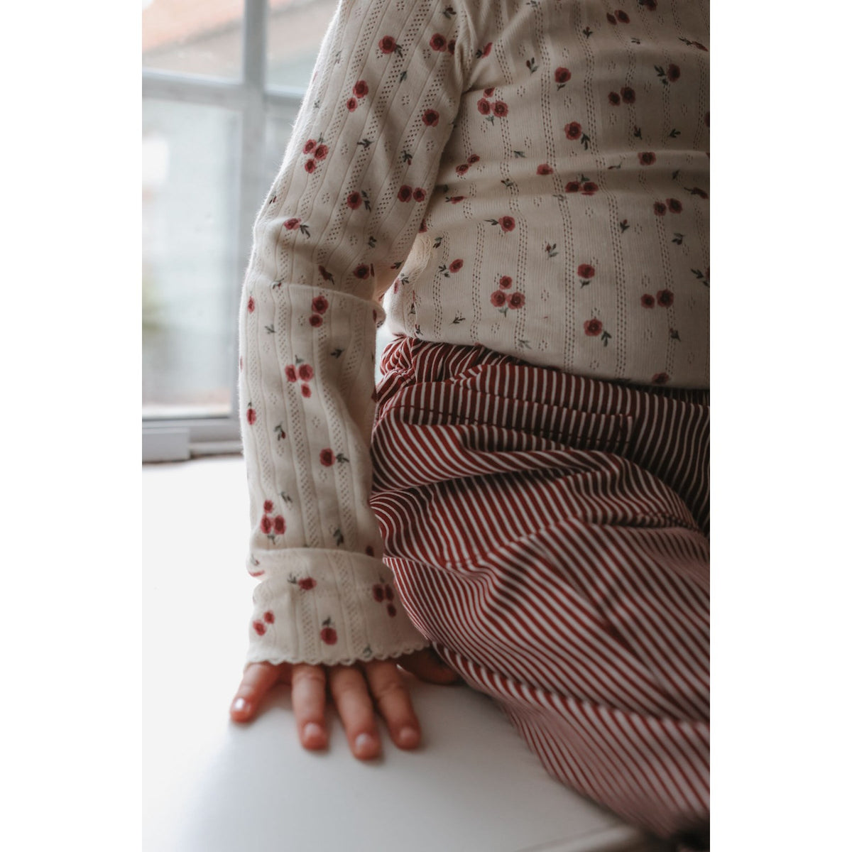 Petit Piao Syrah Striped Ppglory Denim Pants